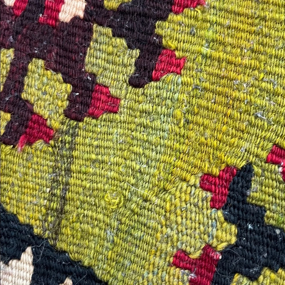 Vintage Turkish Kilim Leather Bag Boho